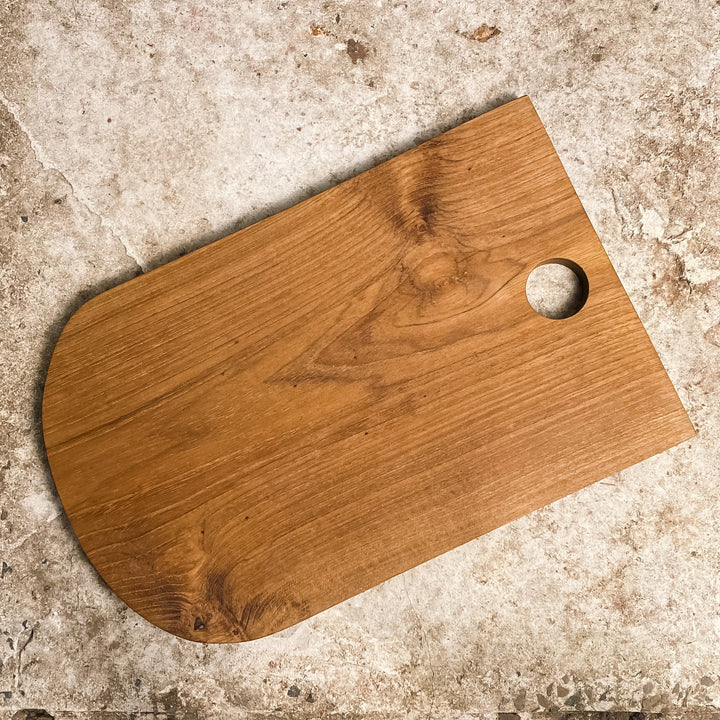 Nomad Recycled Timber Cheese Board - Curved